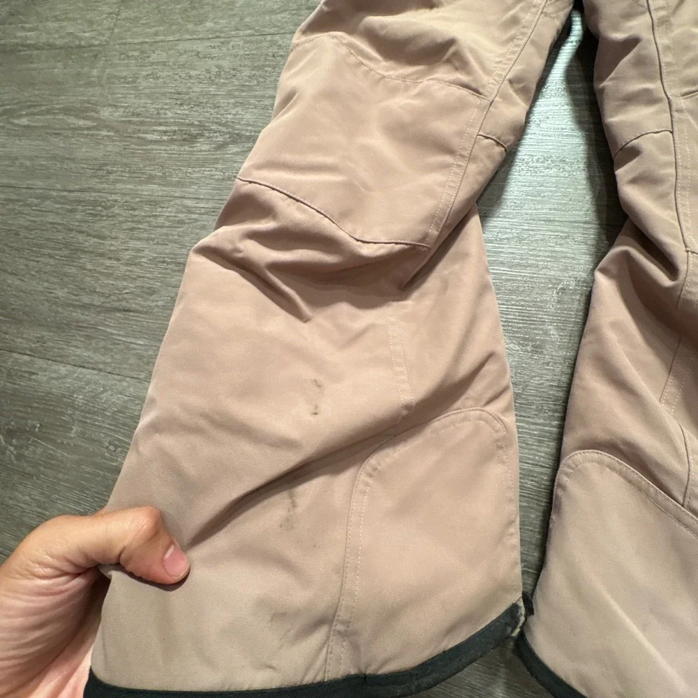 686 Bib Pants Girls Small Pink Sierra Insulated Performance Snowboard Ski Youth